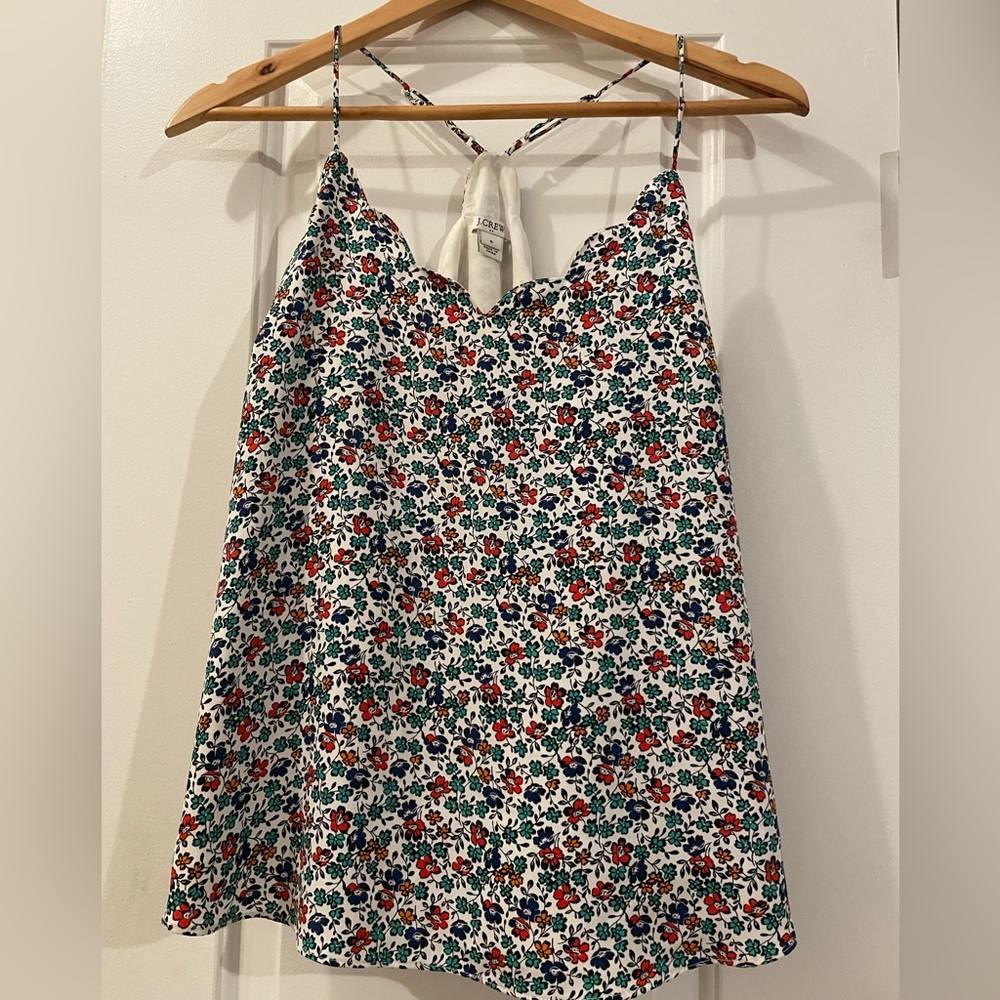 Floral J Crew Camisole